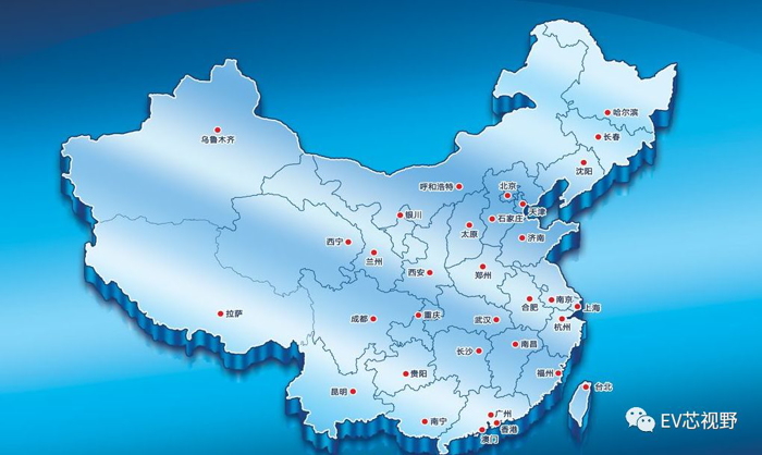 中國(guó)34省市新能源汽車產(chǎn)業(yè)規(guī)劃（二）：華北、華東12省市新能源汽車產(chǎn)業(yè)規(guī)劃