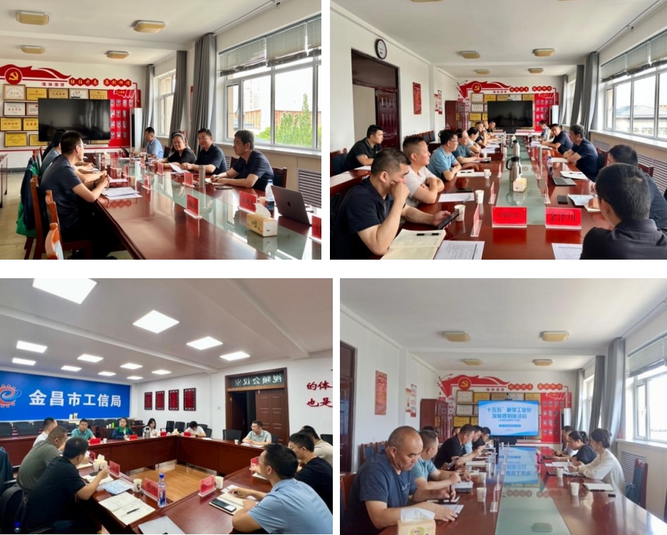 謀深謀實“十五五”規(guī)劃“三個重大”，我院邀行業(yè)專家參與座談——金昌市工信局組織企業(yè)座談會